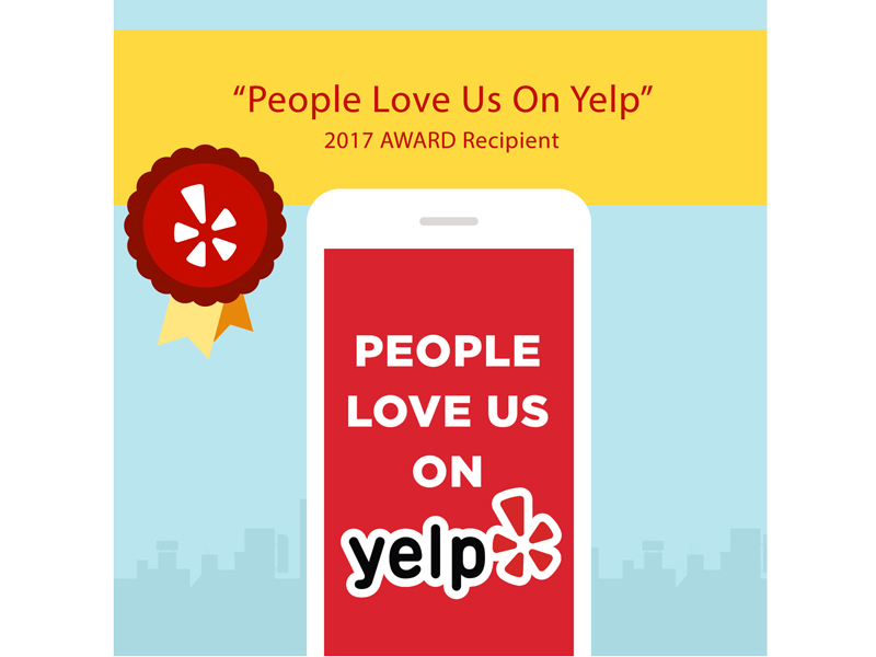 2017 “People Love Us On Yelp” Award