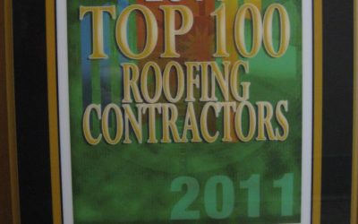 Cornerstone Roofing named 2011 Top 100 Roofing Contractors in the United States