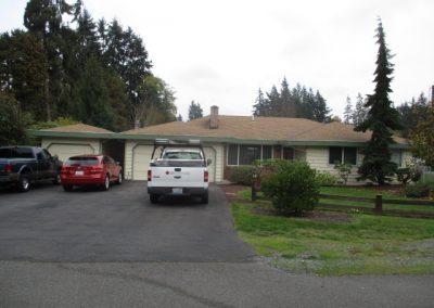 Asphalt Composition Shingle Roof before Roof Replacement in Edmonds Washington