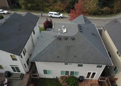 Asphalt Composition Shingle Roof before Roof Replacement in Kenmore Washington