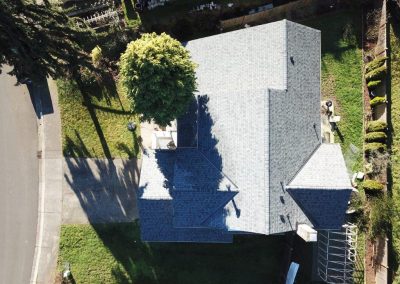 CertainTeed Landmark Granite Gray Asphalt Composition Shingle New Roof Replacement in Kenmore Washington