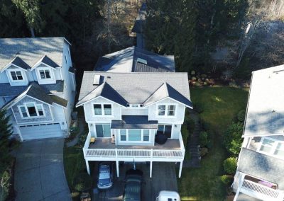 CertainTeed Landmark Moire Black Asphalt Composition Shingle New Roof Replacement in Kenmore Washington