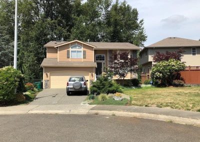 Asphalt Composition Shingle Roof before Roof Replacement in Bothell Washington