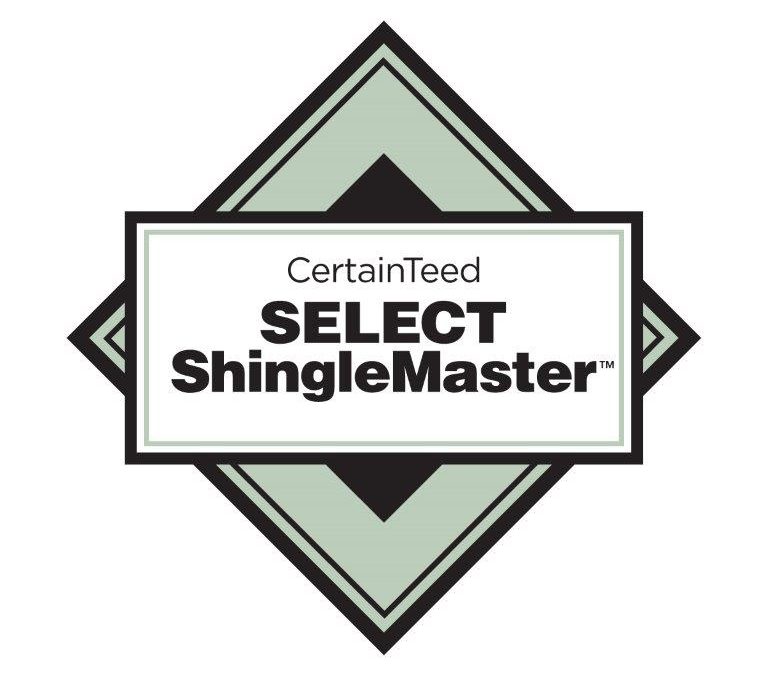Cornerstone Roofing Receives 2019 CertainTeed SELECT ShingleMaster Contractor Certificate