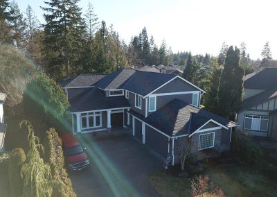 CertainTeed Landmark PRO Max Def Moire Black Asphalt Composition Shingle New Roof Replacement in Bothell Washington